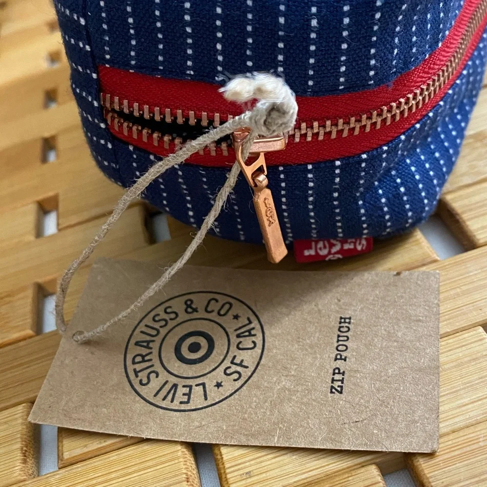 COPY - Levi's x Target Zip Pouch, Dark Blue NWT